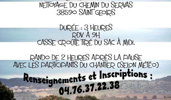 Article Journee Nationale De Nettoyage Des Chemins Avec Rando 102088022