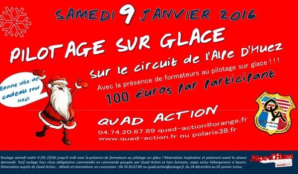 Circuit Sur Glace Alpe D Huez Samedi 09 Janvier 2016