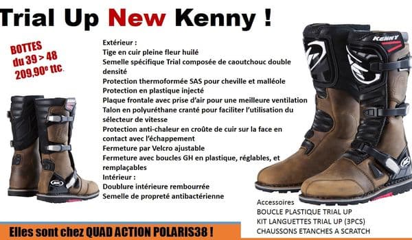 Nouvelles Bottes De Quad Kenny 2014