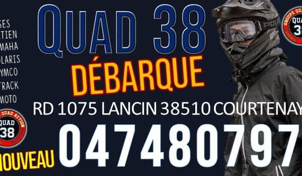 Quad 38 Prend Ses Marques A Courtenay Rd1075