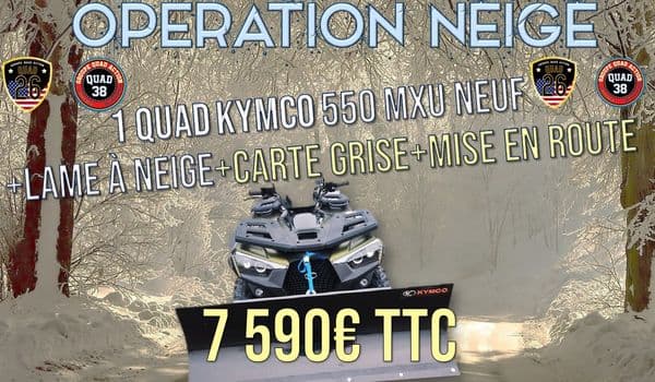 Quad38 Et Quad26 Operation Commerciale Kymco
