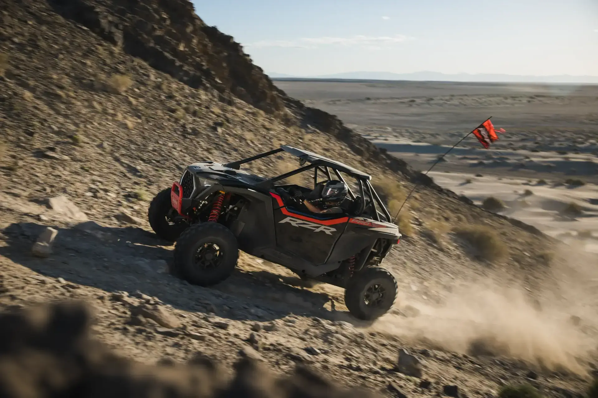 RZR en pleine action