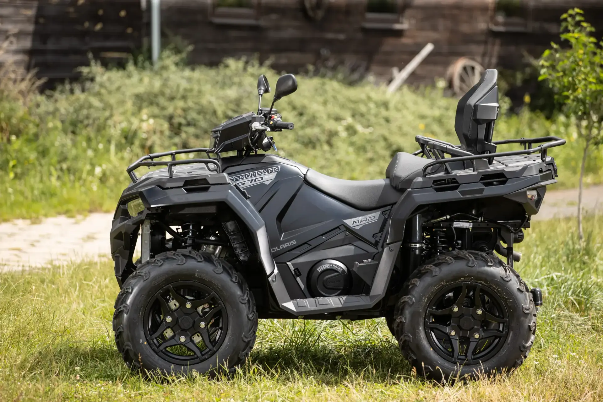 Polaris Sportsman de profil, valeur sûre de la gamme qui passe en 600 pour 2027