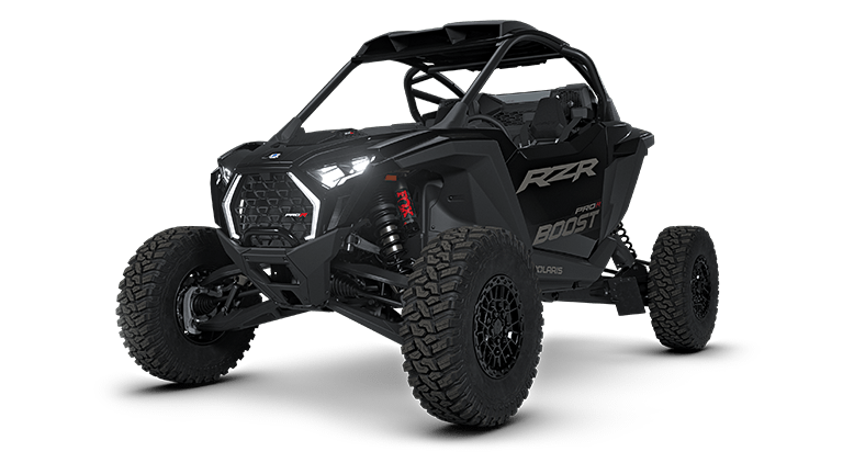 Polaris RZR Pro R Boost Ultimate en Onyx Black